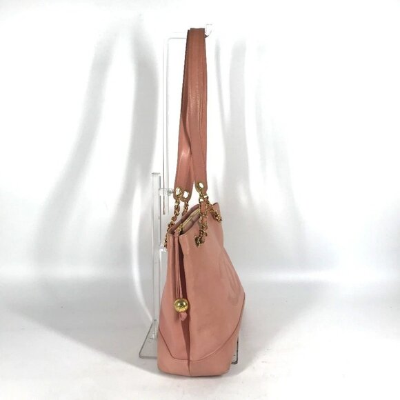 CHANEL Shoulder Bag CC CC Mark Chain Tote Bag Leather pink - Picture 3 of 16